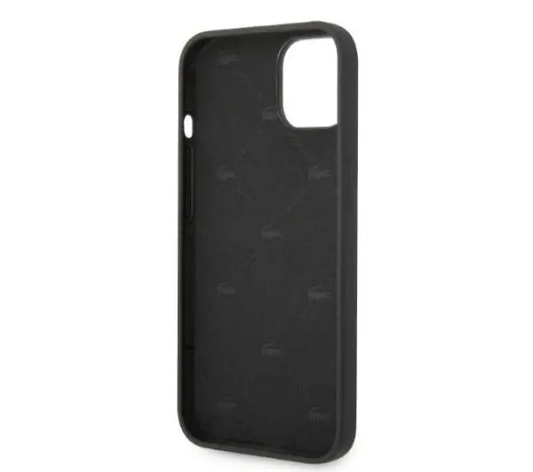 Lacoste LCHCP14MSHK Hardcase Silicone Head Crocodile do iPhone 14 Plus Czarny