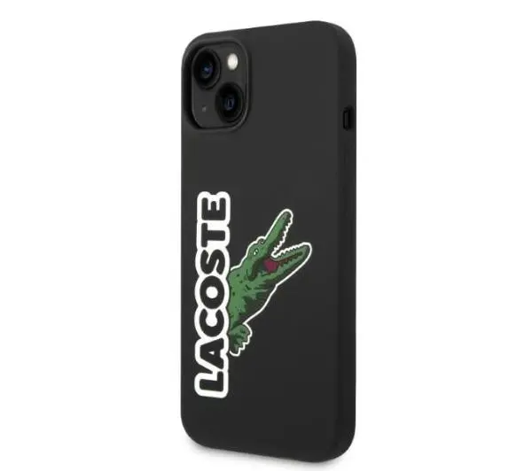 Lacoste LCHCP14MSHK Hardcase Silicone Head Crocodile do iPhone 14 Plus Czarny