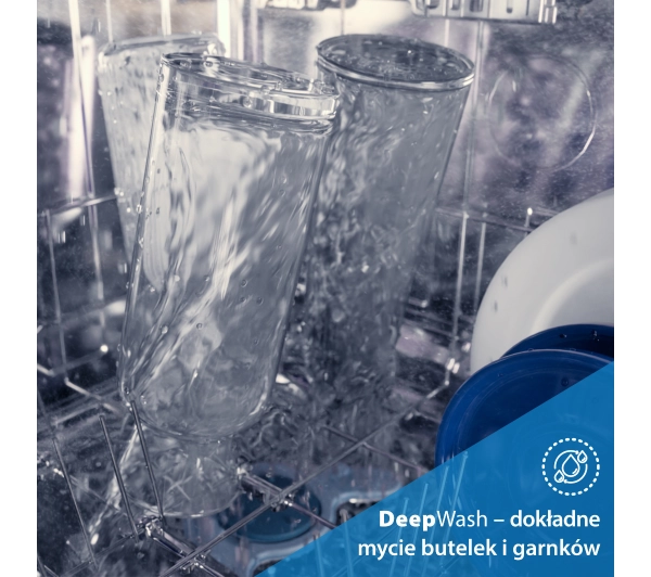 Beko bPro700 BDIN38571C 59,8cm Automatyczne otwieranie drzwi Szuflada na sztućce - TRZECI -55%, ALBO 5-TY ZA 1ZŁ - Kup na Raty - RRSO 0%