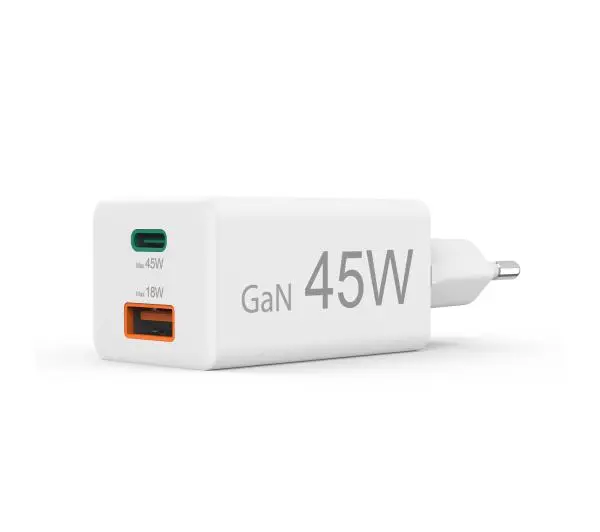 Hama mini 45W GaN QC Biały