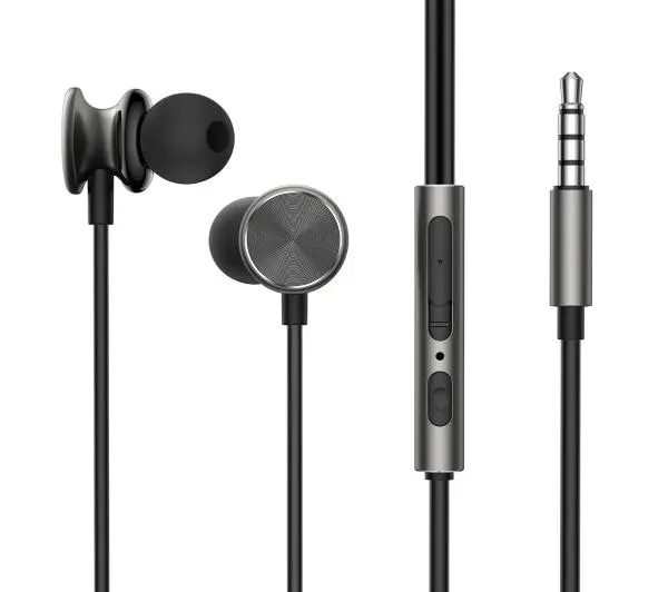 Joyroom JR-EW03 Dokanałowe Ciemnoszary