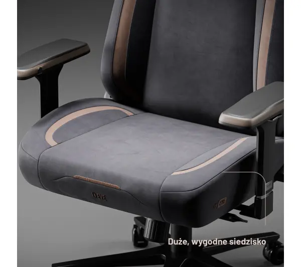 Diablo Chairs X-Eye 2.0 Normal Gamingowy do 140kg Tkanina Czarny - Kup na Raty - RRSO 0%