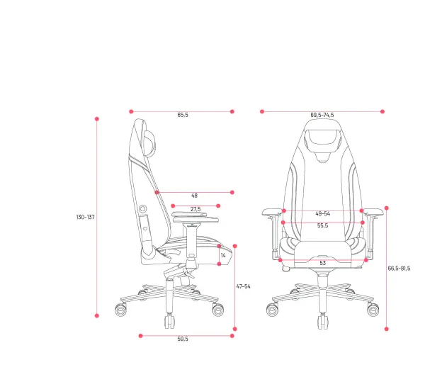 Diablo Chairs X-Eye 2.0 Normal Gamingowy do 140kg Tkanina Czarny - Kup na Raty - RRSO 0%