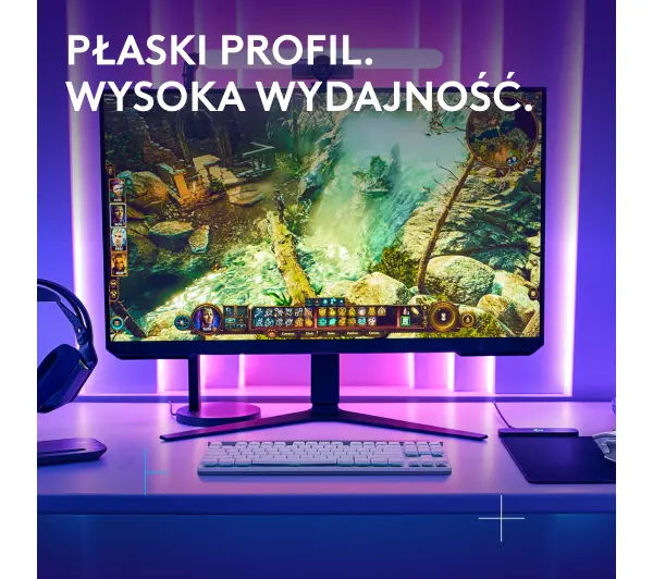 Logitech G515 LIGHTSPEED TKL Biały - Kup na Raty - RRSO 0%