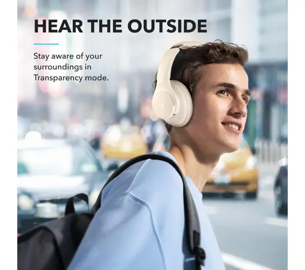 Soundcore Q20i Nauszne Bluetooth 5.0 Biały - ⚡ BESTSELLERY ⚡