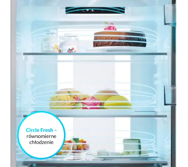 Candy Fresco 500 CNCQ4T618EW Pełny No Frost 185cm Komora świeżości Zdalne sterowanie Biały - TRZECI -55%, ALBO 5-TY ZA 1ZŁ - Kup na Raty - RRSO 0%