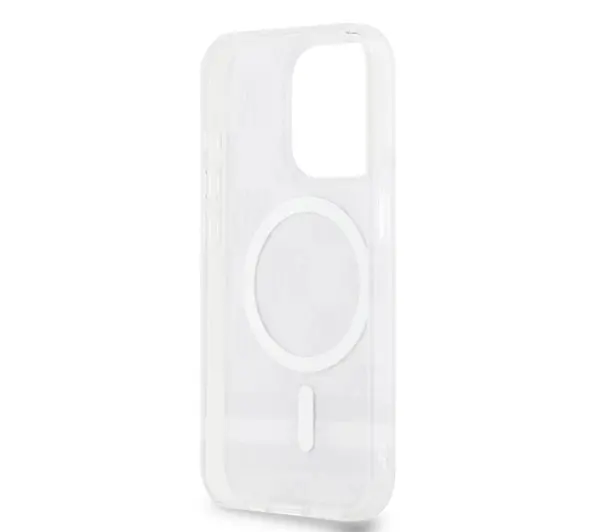 DKNY IML Checkered Mono Pattern & Printed Stripes MagSafe do iPhone 15 Pro Max Czarny