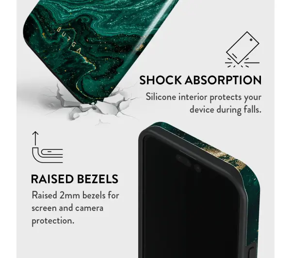 Burga Case Emerald Pool do iPhone 15 Pro