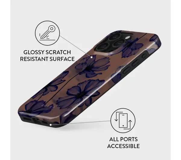 Burga Case Velvet Night do iPhone 15 Pro