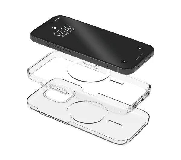 Puro D3O do iPhone 15 Przeźroczysty