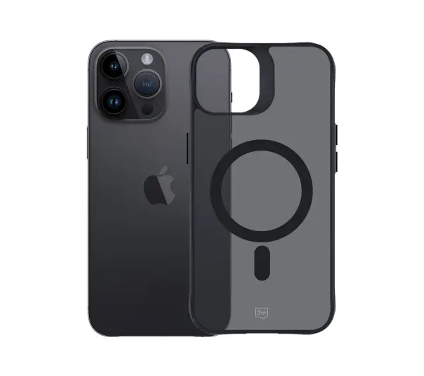 3mk Smoke MagCase do iPhone 14 Pro Czarny