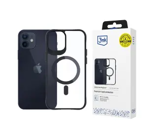 3mk Satin Armor MagCase do iPhone 12/12 Pro Czarny
