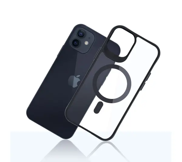 3mk Satin Armor MagCase do iPhone 12/12 Pro Czarny