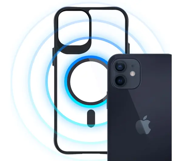 3mk Satin Armor MagCase do iPhone 12/12 Pro Czarny