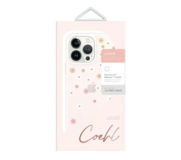 UNIQ Coehl Aster do iPhone 14 Pro Max Różowy