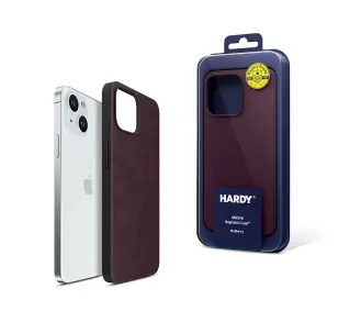 3mk Hardy MagFabric Case do Apple iPhone 15 Wiśniowy - TRZECI -55%, ALBO 5-TY ZA 1ZŁ