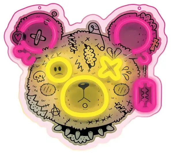 Forever Art LED Punk MIŚ FLA01