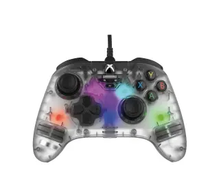 Snakebyte SB922350 GAMEPAD RGB X do PC Xbox Przewodowy Przeźroczysty