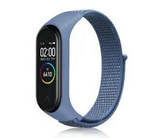 Beline Mi Band 7/6/5/4/3 NYLONLOOP Niebieski