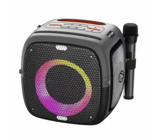 Manta SPK340 ARES 100W Bluetooth Mikrofon Karaoke Czarny - Kup na Raty - RRSO 0%