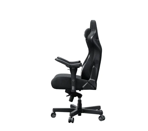 Anda Seat Kaiser 3 Pro XL Gamingowy do 200kg Tkanina Czarny - Kup na Raty - RRSO 0%