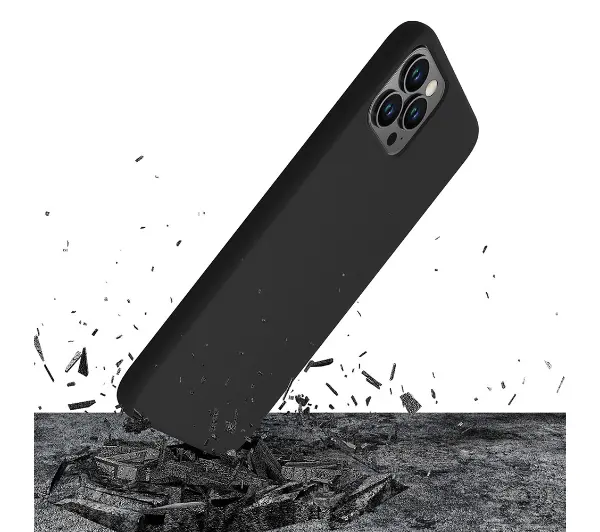 3mk Silicone Case do iPhone 11 Pro Max Czarny