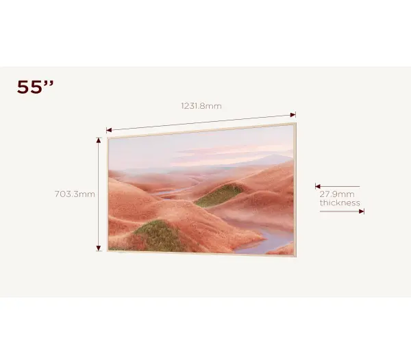 TCL NXTVision 55A300W 55" QLED 4K 144Hz Google TV Dolby Vision IQ Dolby Atmos HDMI 2.1 DVB-T2 - ⚡ EURO HIT CENOWY! ⚡ - Kup na Raty - RRSO 0%