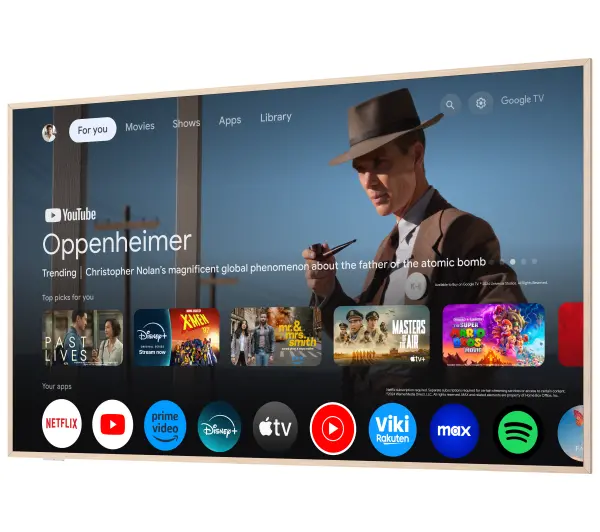 TCL NXTVision 75A300W 75" QLED 4K 144Hz Google TV Dolby Vision IQ Dolby Atmos HDMI 2.1 DVB-T2 - Kup na Raty - RRSO 0%