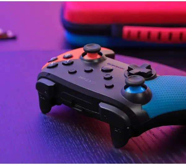 Trust GXT 1246B MUTA do Nintendo Switch Bezprzewodowy Niebiesko-czerwony