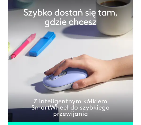 Logitech POP Icon Combo Fioletowy