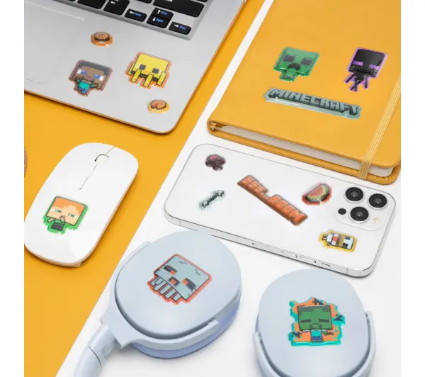 Paladone Minecraft Puffy Gadget Decals