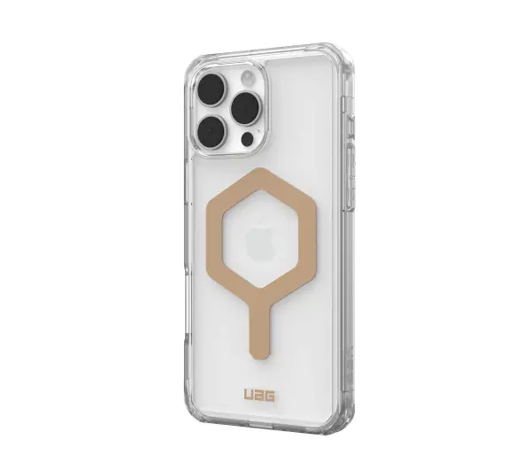 UAG Plyo Case Magsafe do iPhone 16 Pro Ice/Gold