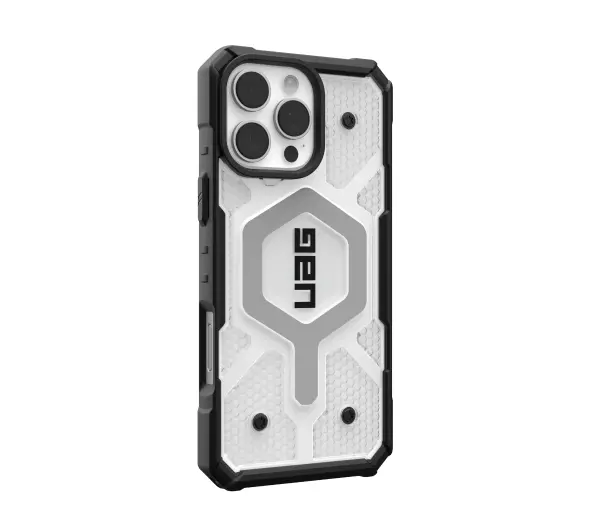 UAG Pathfinder Clear Case Magsafe do iPhone 16 Pro Ice