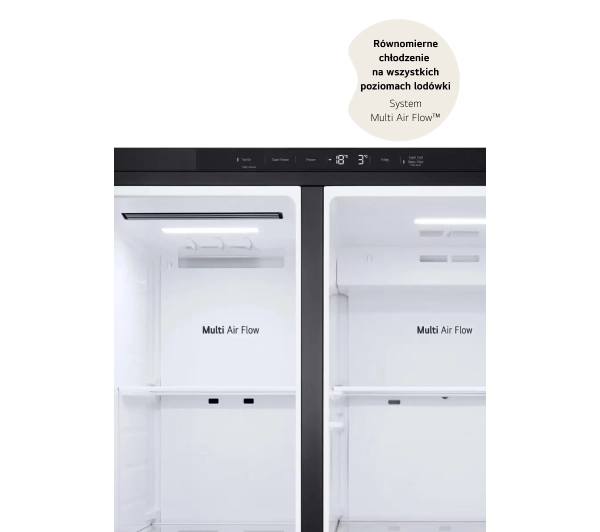 LG SBS GSJC40EPPE Pełny No Frost 179cm Dystrybutor wody Ciemny grafit mat - TRZECI -55%, ALBO 5-TY ZA 1ZŁ - Kup na Raty - RRSO 0%