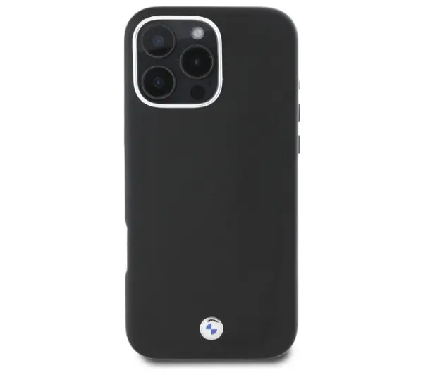 BMW Sign Full Wrapped Metal MagSafe do iPhone 16 Pro Max Czarny