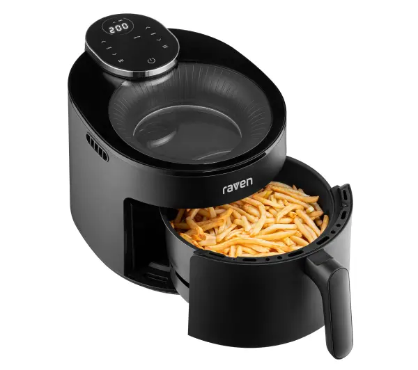 Raven EFN009 Frytkownica niskotłuszczowa 1500W 5l 12 programów automatycznych - Kup na Raty - RRSO 0%