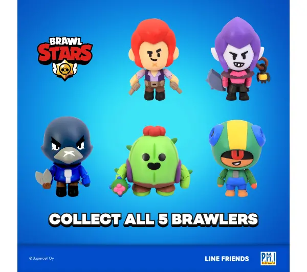 PMI Kids World Brawl Stars - Crow & Leon BRW6015B