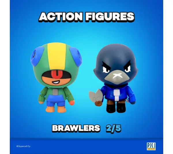 PMI Kids World Brawl Stars - Crow & Leon BRW6015B