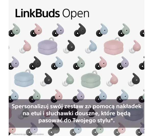 Sony Case Cover do LinkBuds Open Fioletowy