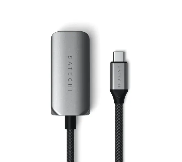 Satechi ST-AE25M USB-C 2.5 Gigabit Ethernet Adapter Szary