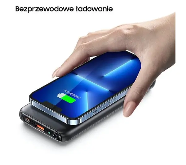 USAMS PB62 10000mAh PD 20W Niebieski