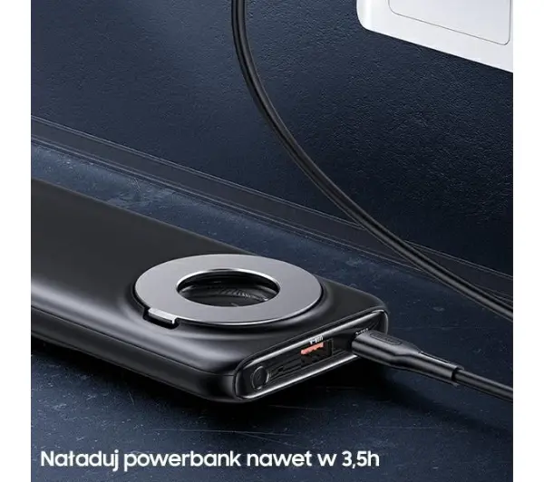 USAMS PB62 10000mAh PD 20W Niebieski