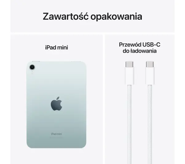 Apple iPad mini 7 gen 8,3" 256GB Wi-Fi Niebieski - Kup na Raty - RRSO 0%