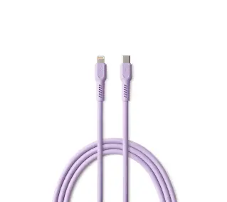 Colorum USB-C do Lightning 2,4A 1,8m Fioletowy
