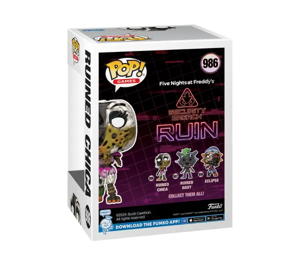 Funko Pop Games Five Nights at Freddy's  Ruined Chica