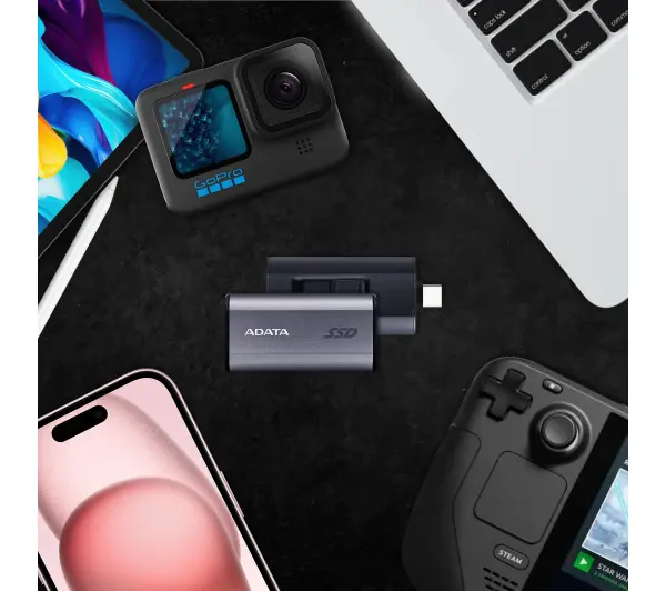 Adata SC750 500GB USB 3.2 Typ C Szary