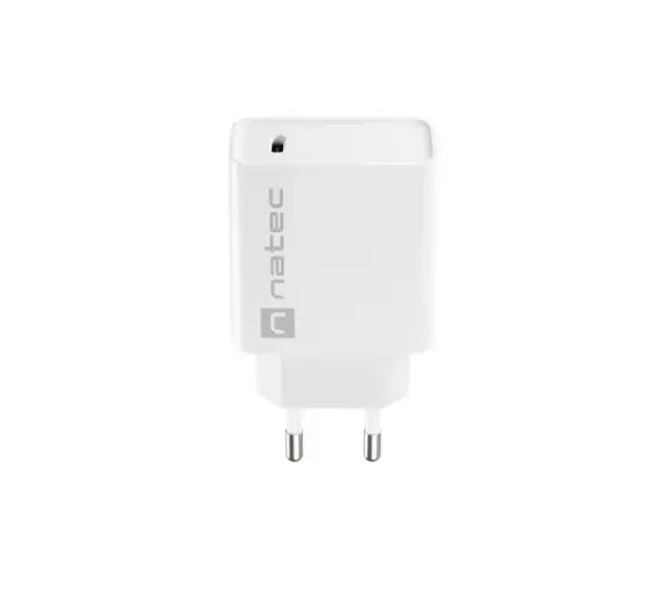 Natec Ribera 1x USB-C 20W Biały