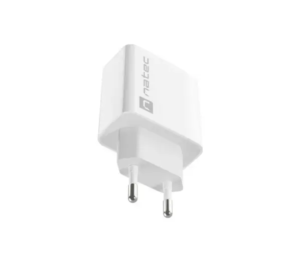 Natec Ribera 1x USB-C 20W Biały