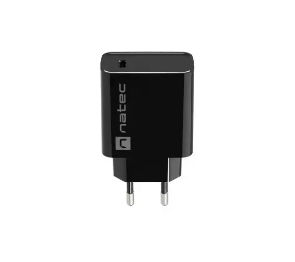 Natec Ribera 1x USB-C 20W Czarny