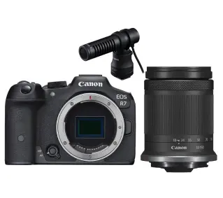 Canon EOS R7 + RF-S 18-150mm IS STM + mikrofon DM-E100 - Kup na Raty - RRSO 0%